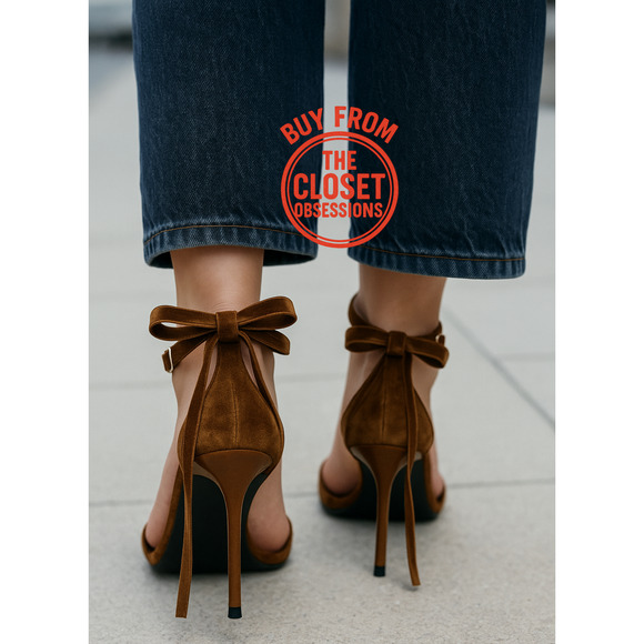 ZARA High Heels with Bow NWT - Picture 1 of 16